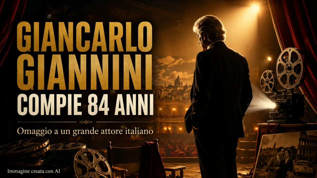 giancarlo giannini compie 84 anni