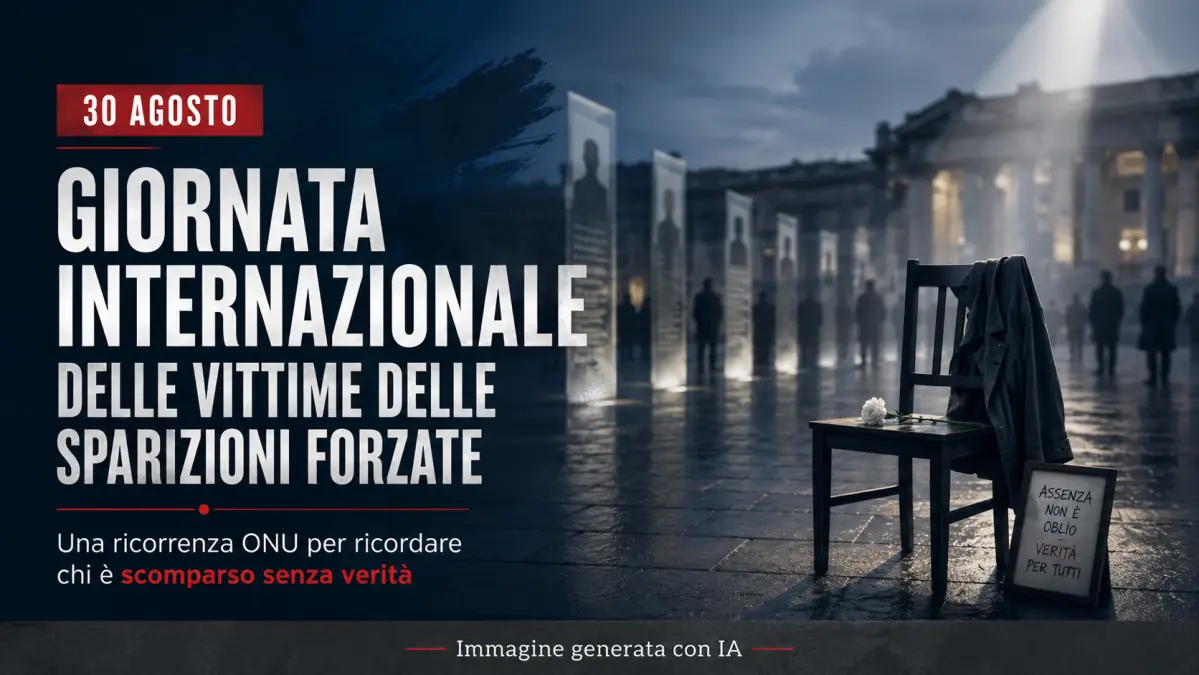 giornate internazionale delle sparizioni forzate