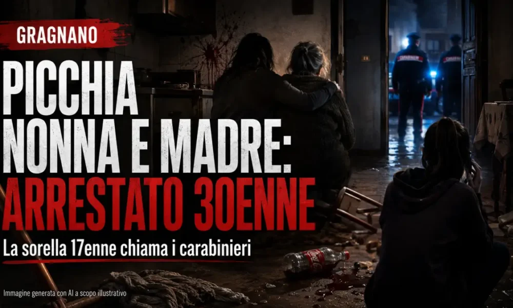 gragnano violenza di genere picchia la nonna con la mazza della scopa trascina la madre per casa da Puntomagazine.it gragnano violenza di genere picchia la nonna con la mazza della scopa trascina la madre per casa
