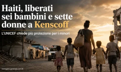 haiti liberato bambini e donne Unicef