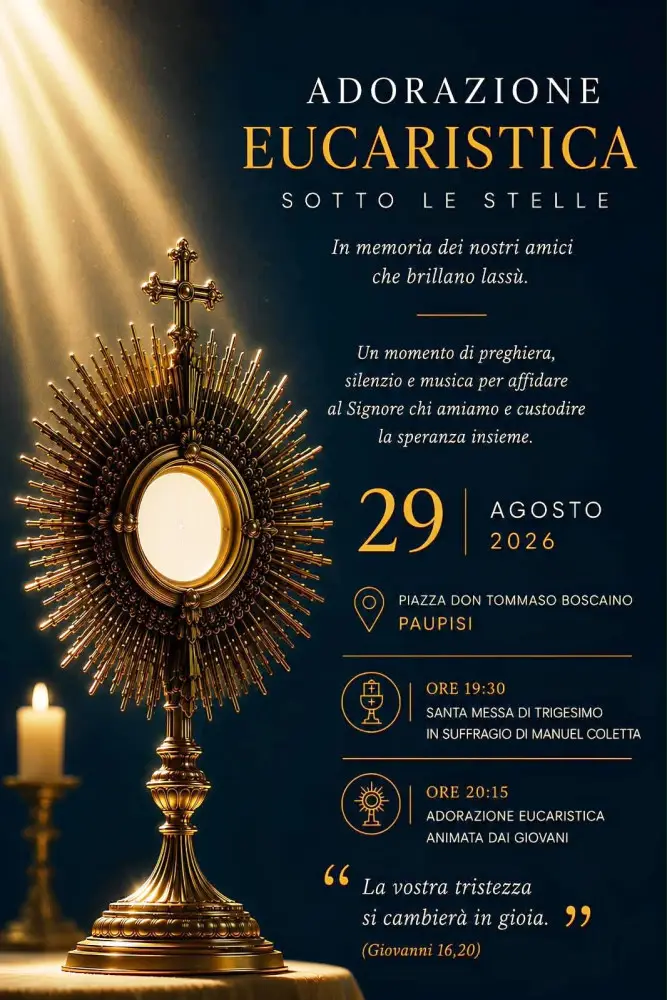 locandina adorazione paupisi
