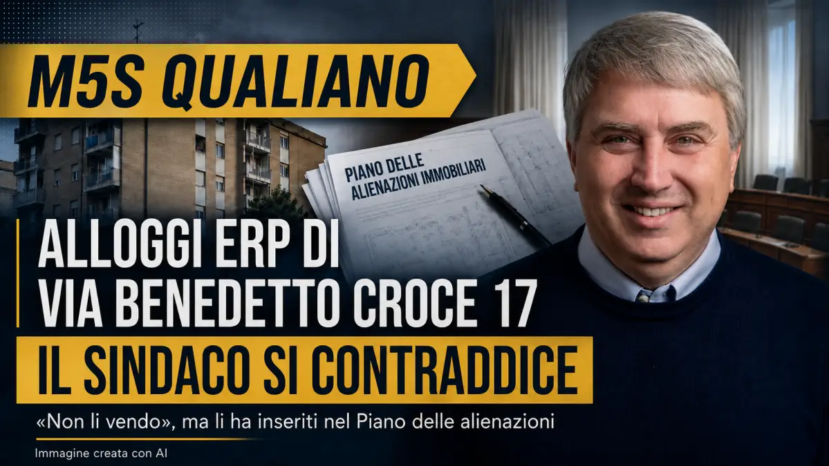 m5s qualiano alloggi erp sindaco piano alienazioni