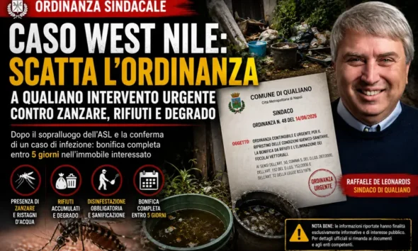 ordinanza sindacale west nile qualiano
