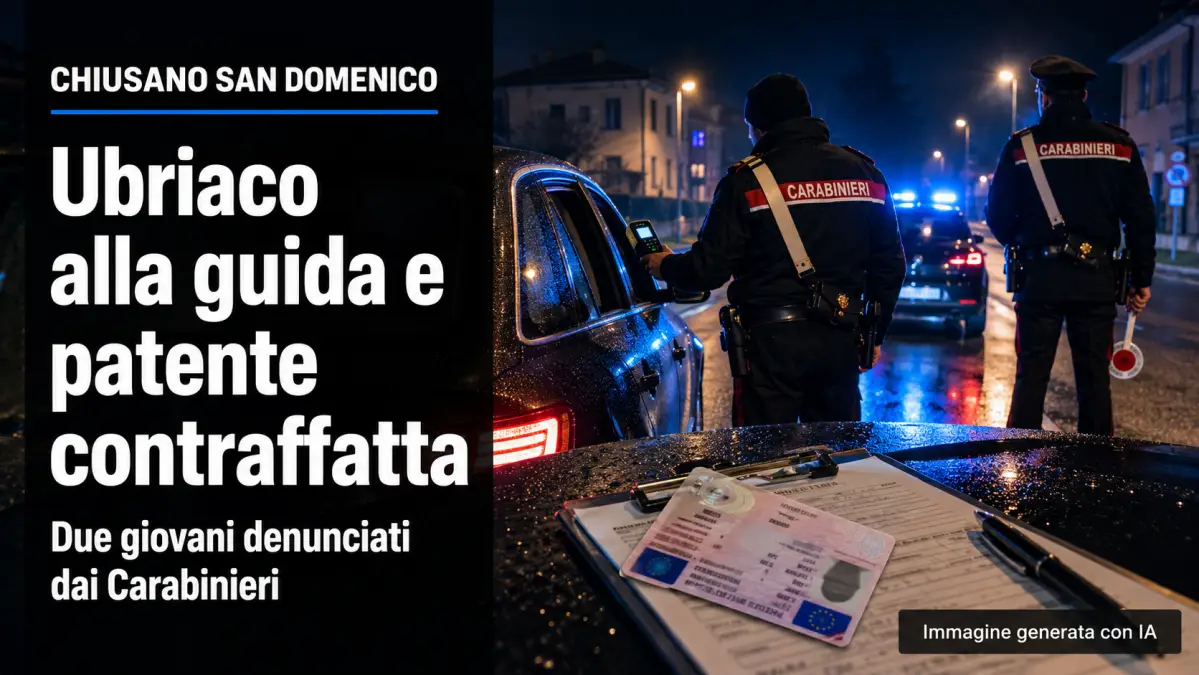 patente falsa chiusano san domenico