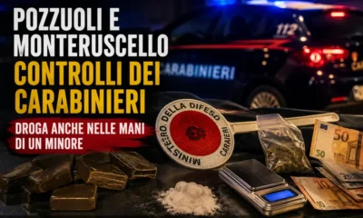pozzuoli monteruscello droga carabinieri