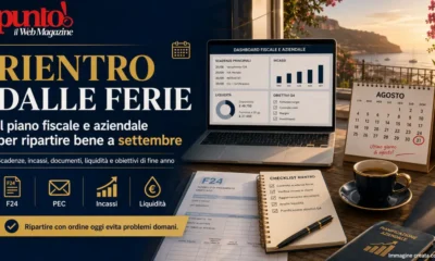 rientro dalla ferie azienda