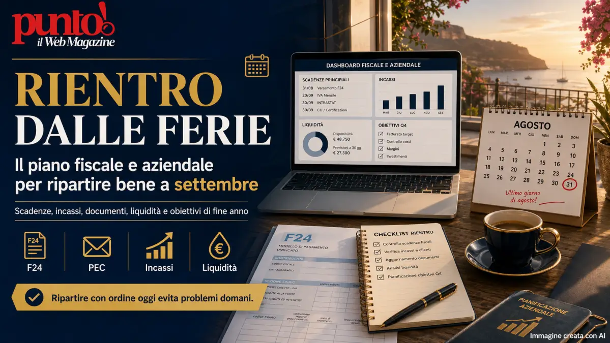 rientro dalla ferie azienda