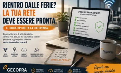 rientro dalle ferie rete pronta