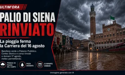 rinvio palio di siena di agosto 2026