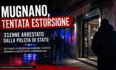 tentata estorsione mugnano di napoli