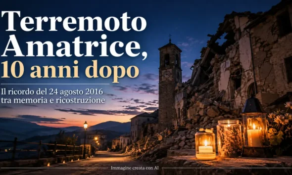 terremoto Amatrice decennale