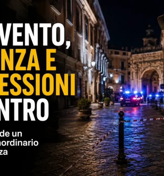violenza centro benevento mastella