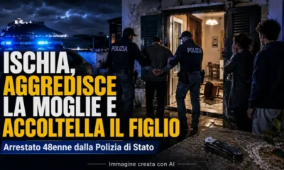 violenza domestica ischia agosto 2026