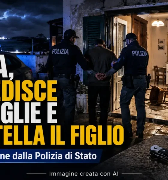 violenza domestica ischia agosto 2026