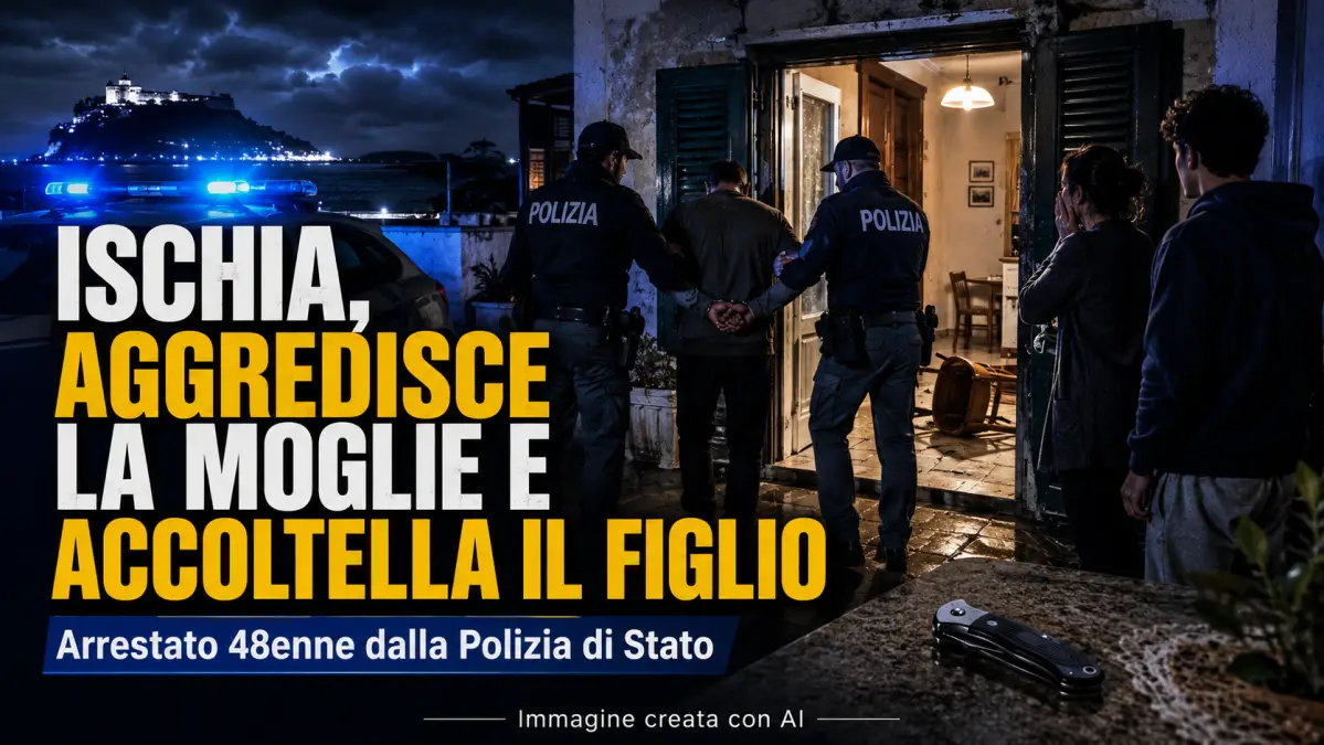 violenza domestica ischia agosto 2026