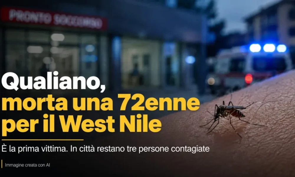 qualiano morta una 72enne per il west nile da Puntomagazine.it qualiano morta una 72enne per il west nile