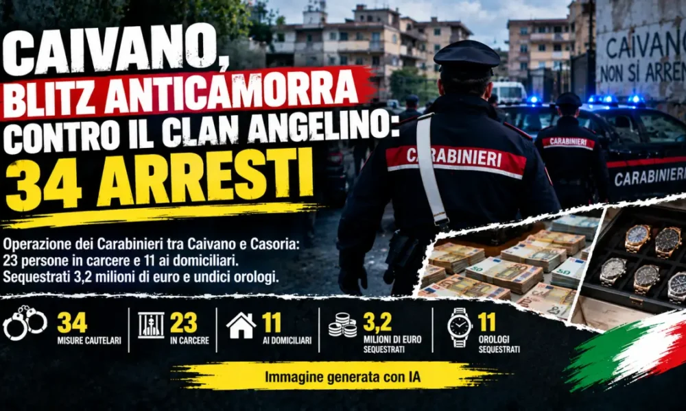 caivano blitz anticamorra contro il clan angelino 34 arresti da Puntomagazine.it caivano blitz anticamorra contro il clan angelino 34 arresti