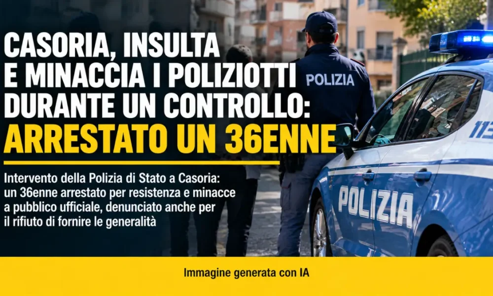 casoria insulta e minaccia i poliziotti durante un controllo arrestato un 36enne da Puntomagazine.it casoria insulta e minaccia i poliziotti durante un controllo arrestato un 36enne