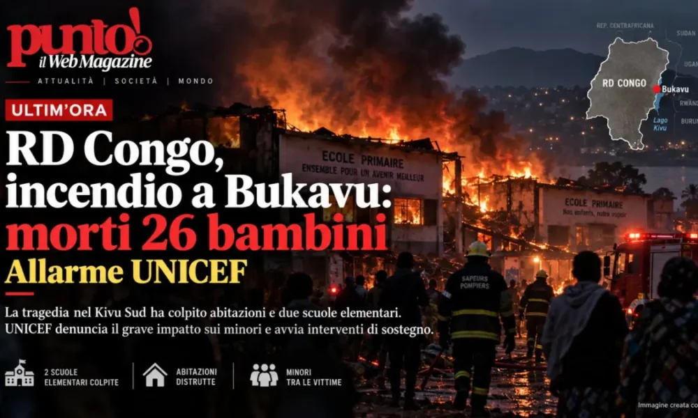 rd congo incendio a bukavu morti 26 bambini allarme unicef da Puntomagazine.it rd congo incendio a bukavu morti 26 bambini allarme unicef