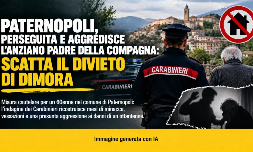 paternopoli perseguita e aggredisce l8217anziano padre della compagna da Puntomagazine.it paternopoli perseguita e aggredisce l8217anziano padre della compagna