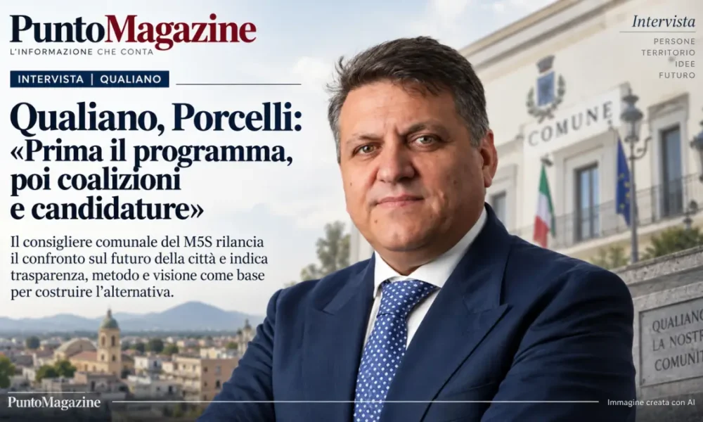 qualiano porcelli m5s prima il programma poi coalizioni e candidature serve un8217alternativa costruita sui prossimi dieci anni da Puntomagazine.it qualiano porcelli m5s prima il programma poi coalizioni e candidature serve un8217alternativa costruita sui prossimi dieci anni