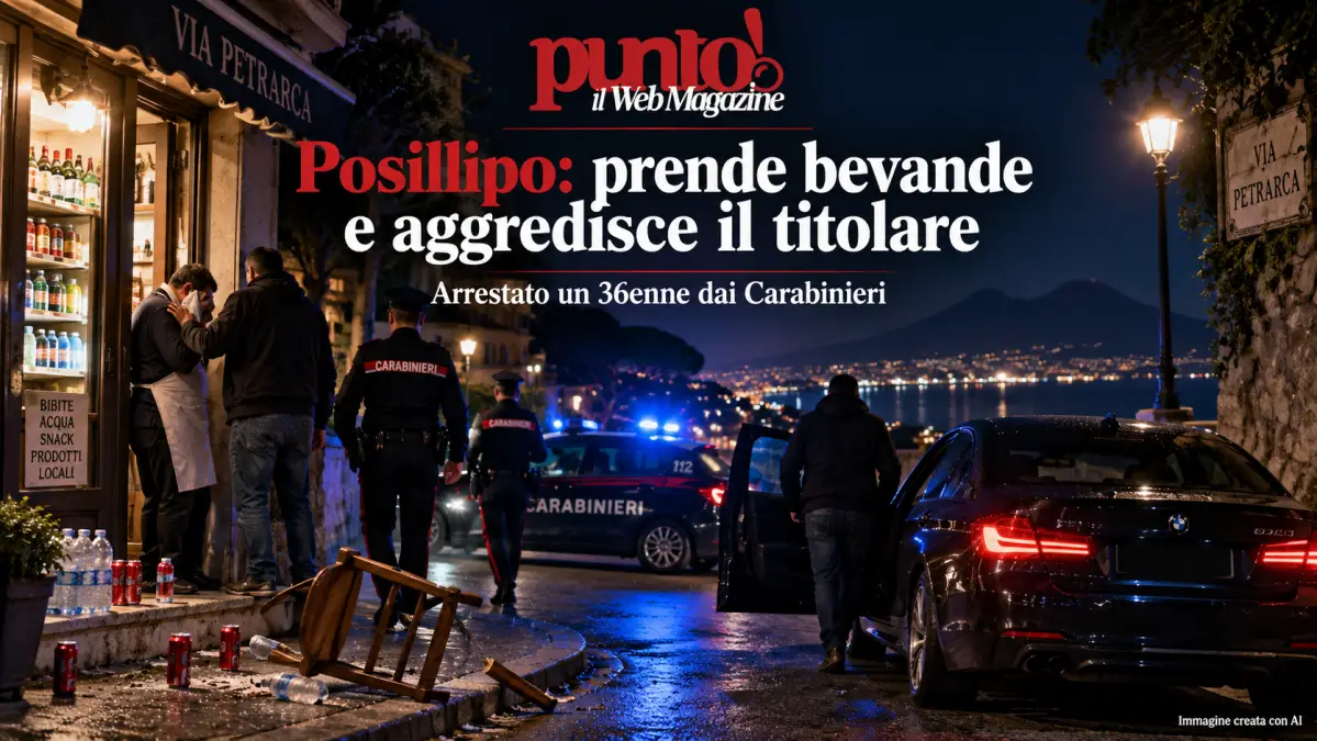 Posillipo aggressione locale