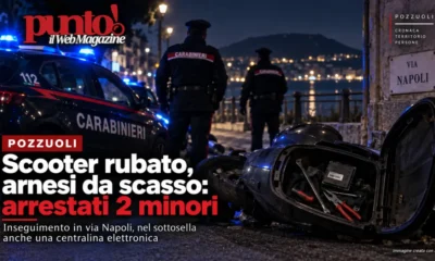 Pozzuoli scooter rubato