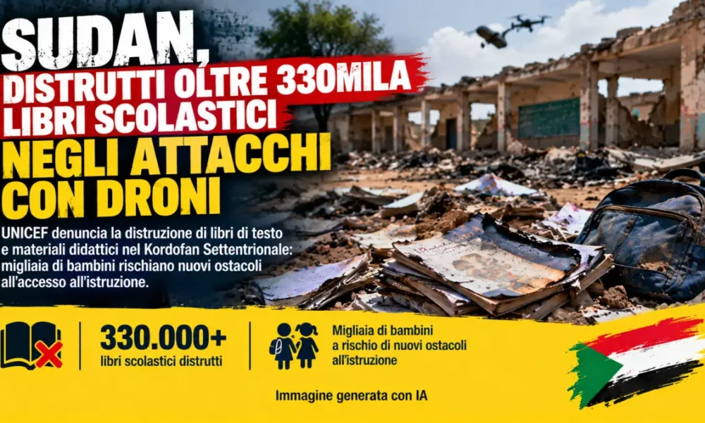 sudan distrutti oltre 330mila libri scolastici negli attacchi con droni da Puntomagazine.it sudan distrutti oltre 330mila libri scolastici negli attacchi con droni