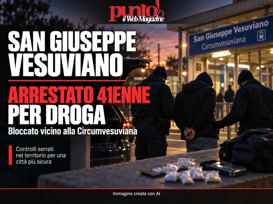 arresto droga san giuseppe vesuviano