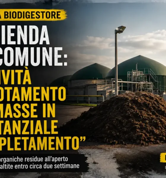 biodigestore benevento comunicazione azienda al comune