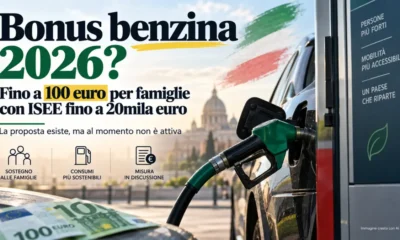bonus benzina 2026