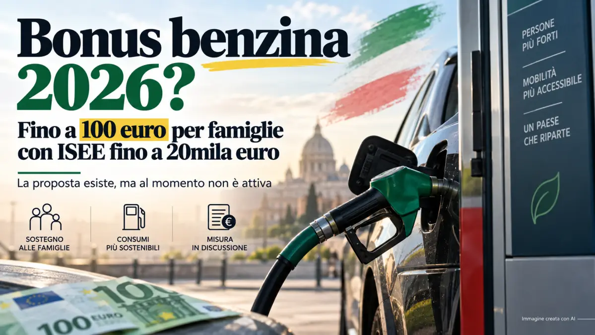 bonus benzina 2026