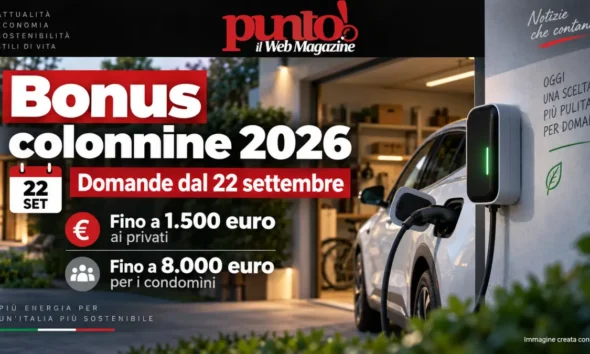 bonus colonnine 2026