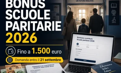bonus scuole paritarie