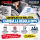 cambia certificato malattia INPS