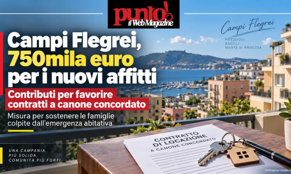 campi flegrei 750mila euro per nuovi affitti a canone concordato contributi ai proprietari da Puntomagazine.it campi flegrei 750mila euro per nuovi affitti a canone concordato contributi ai proprietari
