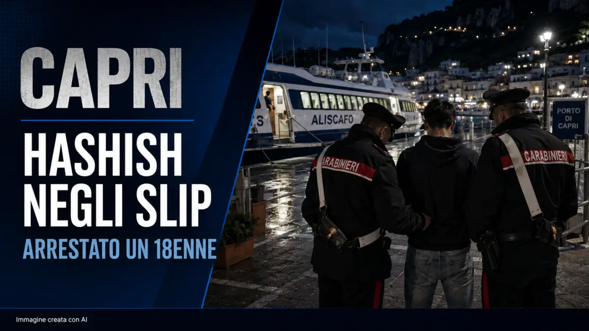 capri hashish slip