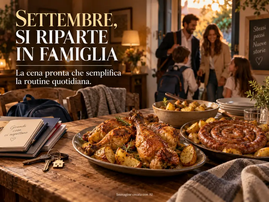 cena in famiglia settembre