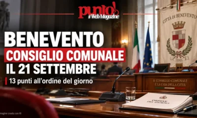 consiglio comunale 21 settembre benevento
