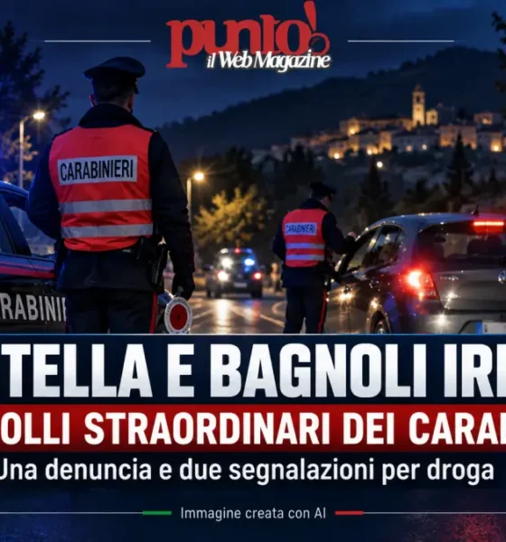 controlli Carabinieri Montella Bagnoli Irpino