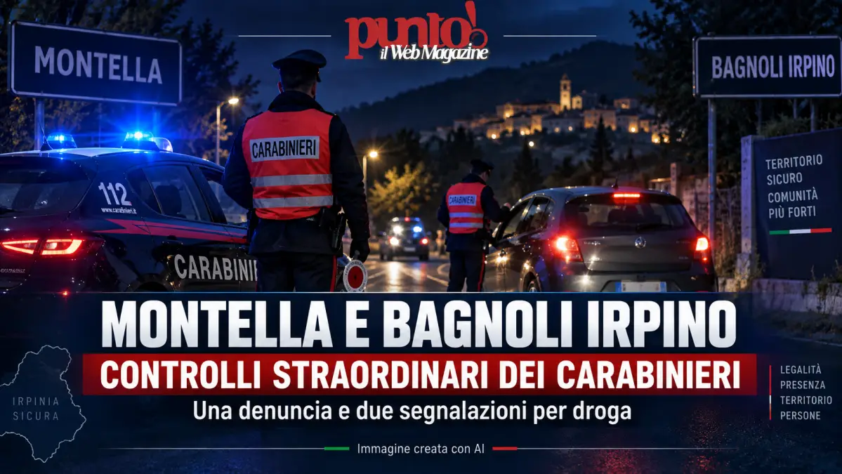 controlli Carabinieri Montella Bagnoli Irpino