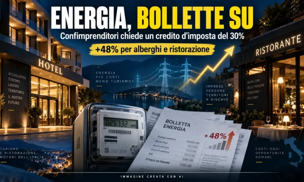 energia confimprenditori credito d8217imposta del 30 per salvare turismo e ristorazione bollette fino a 48 da Puntomagazine.it energia confimprenditori credito d8217imposta del 30 per salvare turismo e ristorazione bollette fino a 48