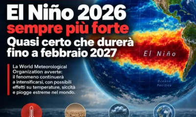 el nino sempre più forte
