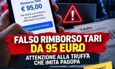 falso rimborso TARI PAGOPA