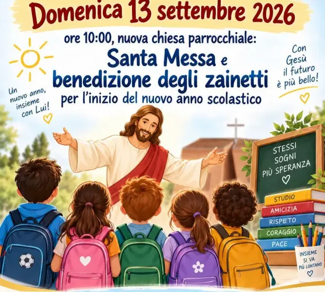 frigento a pila ai piani la benedizione degli zainetti per il nuovo anno scolastico da Puntomagazine.it frigento a pila ai piani la benedizione degli zainetti per il nuovo anno scolastico