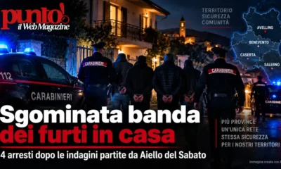 furti in casa banda Aiello del sabato
