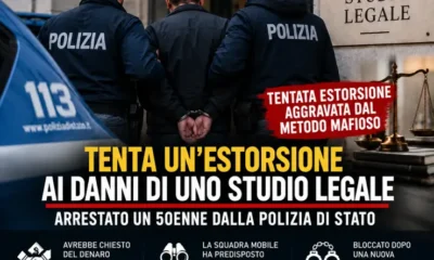 tenta estorsione studio legale secondigliano