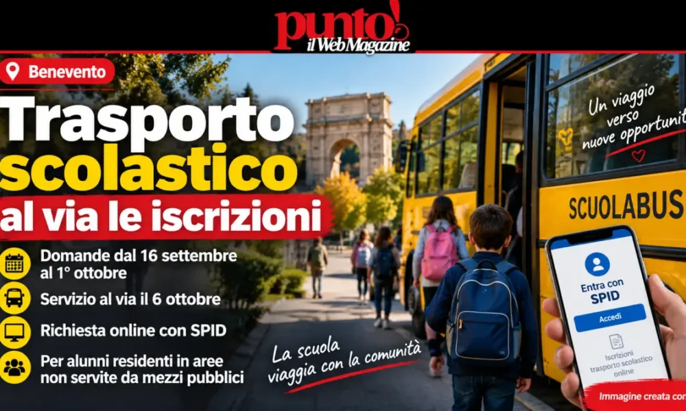 trasporto scolastico benevento