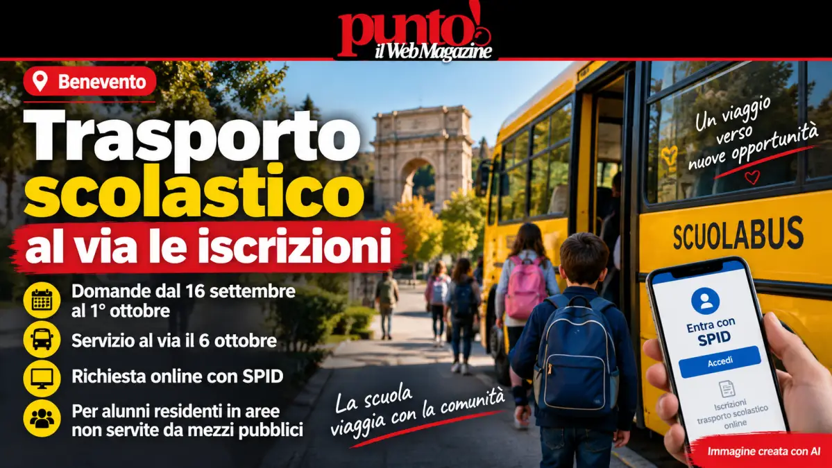 trasporto scolastico benevento