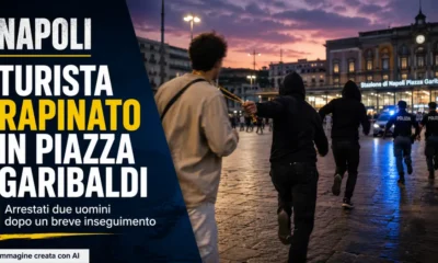 turista rapinato piazza Garibaldi Napoli